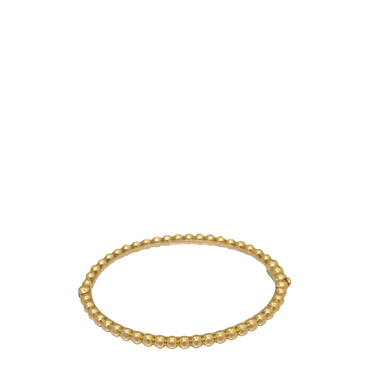 Van Cleef & Arpels 18K Pink Gold Perl茅e Pearls Small Bracelet