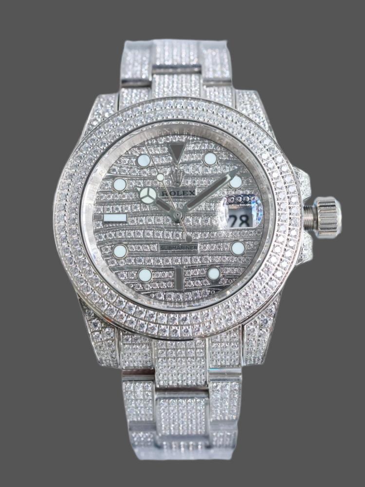Rolex Submariner 116610LN Diamond Clad