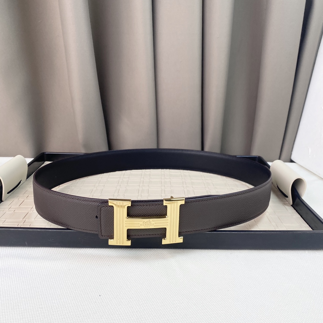 Hermes Leather Belts 1:1 Mirror Version