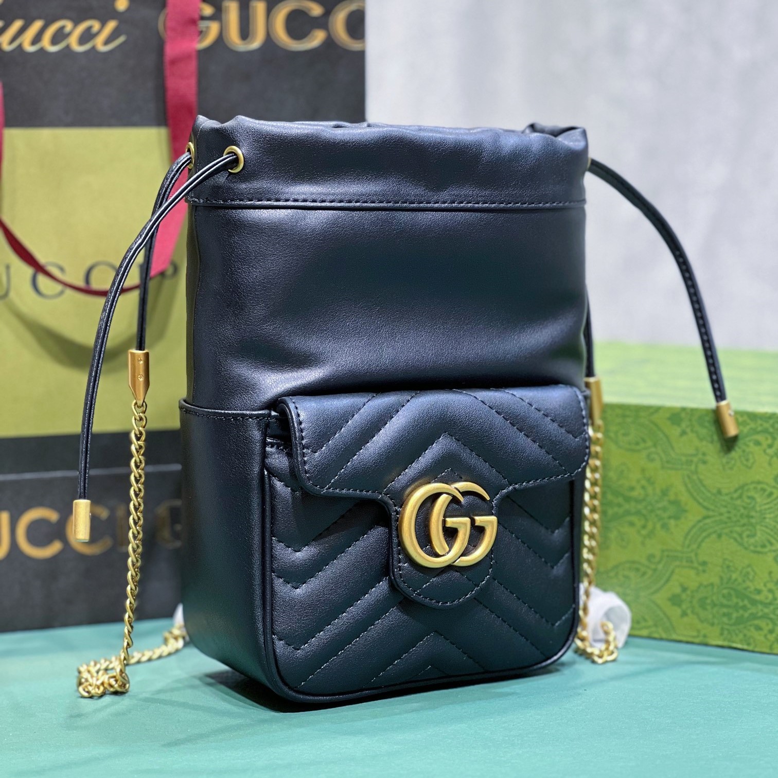 Gucci Marmont Mini Bucket Bag 746433