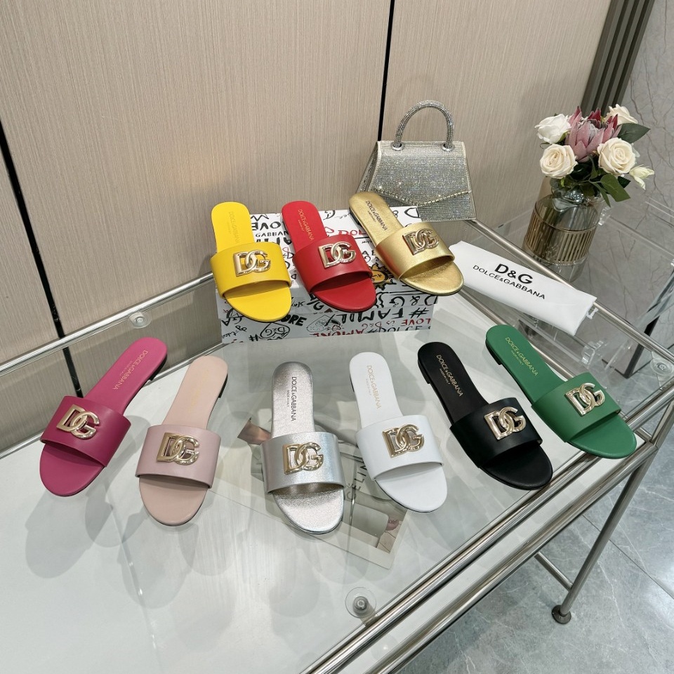 D&G Shoes Nine color women's slippers