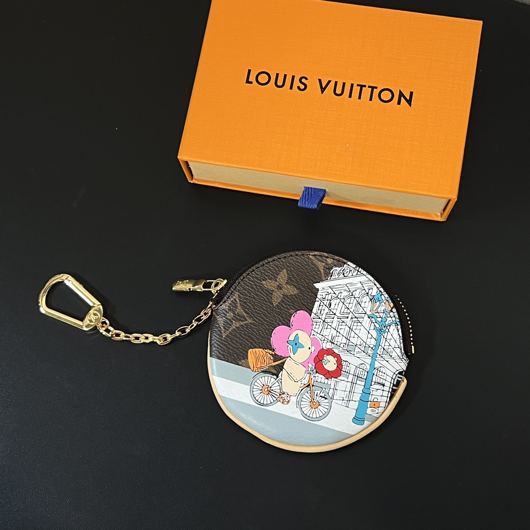 Louis Vuitton Micro Bag Coin Pouch Purses Wallet