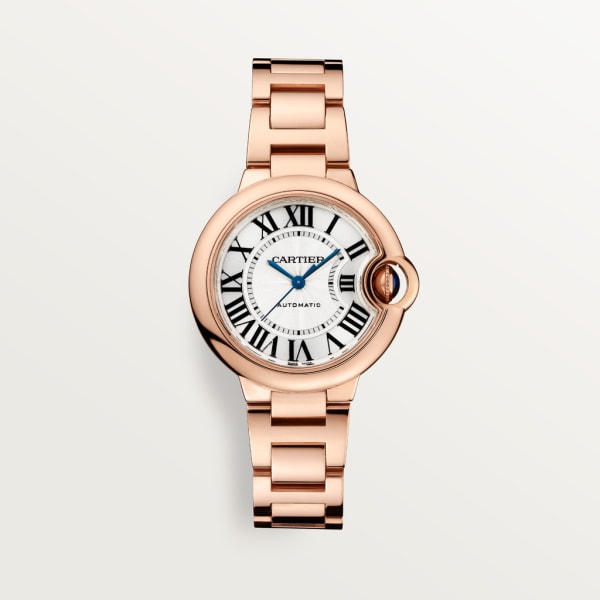 CARTIER BALLON BLEU Rose Gold 33mm