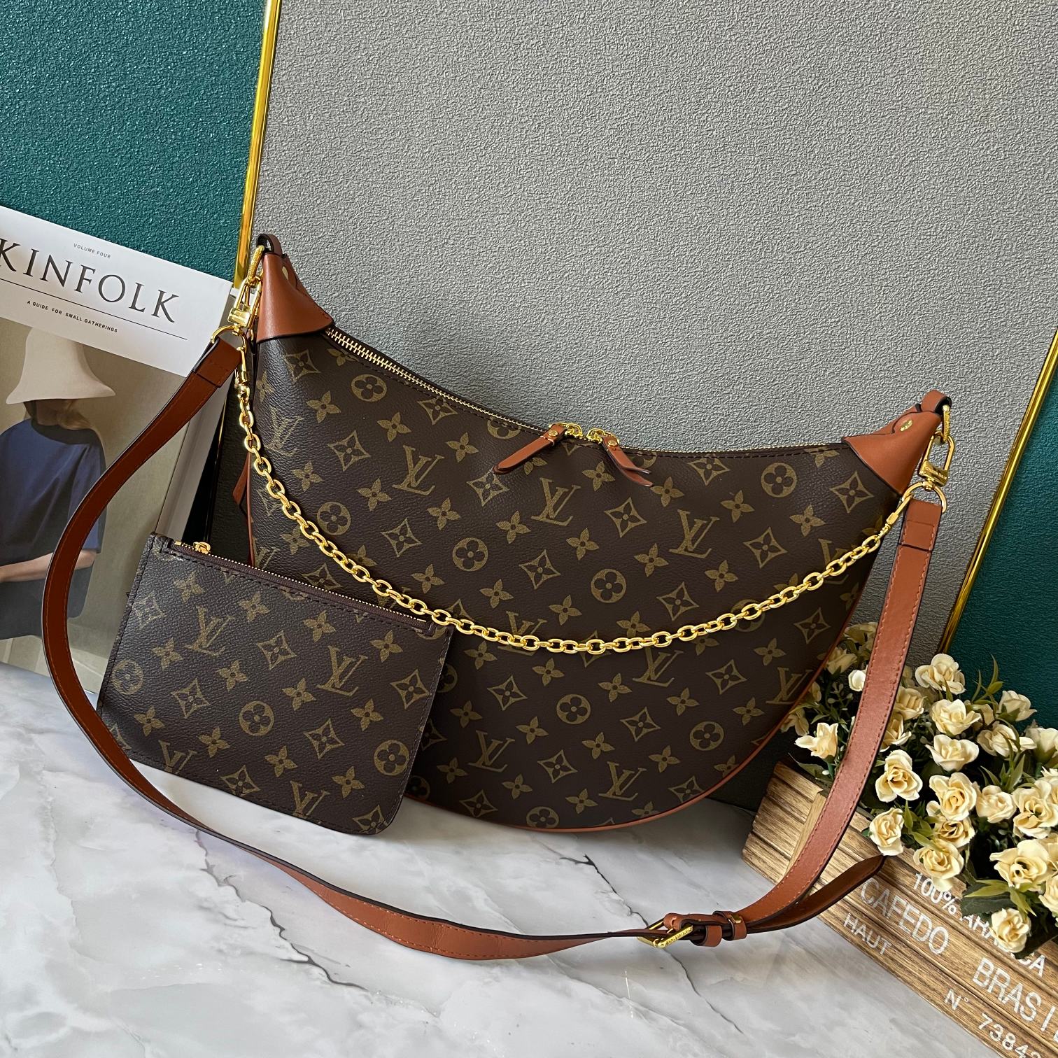LV Loop Hobo Bag M46311 LM071 38cm