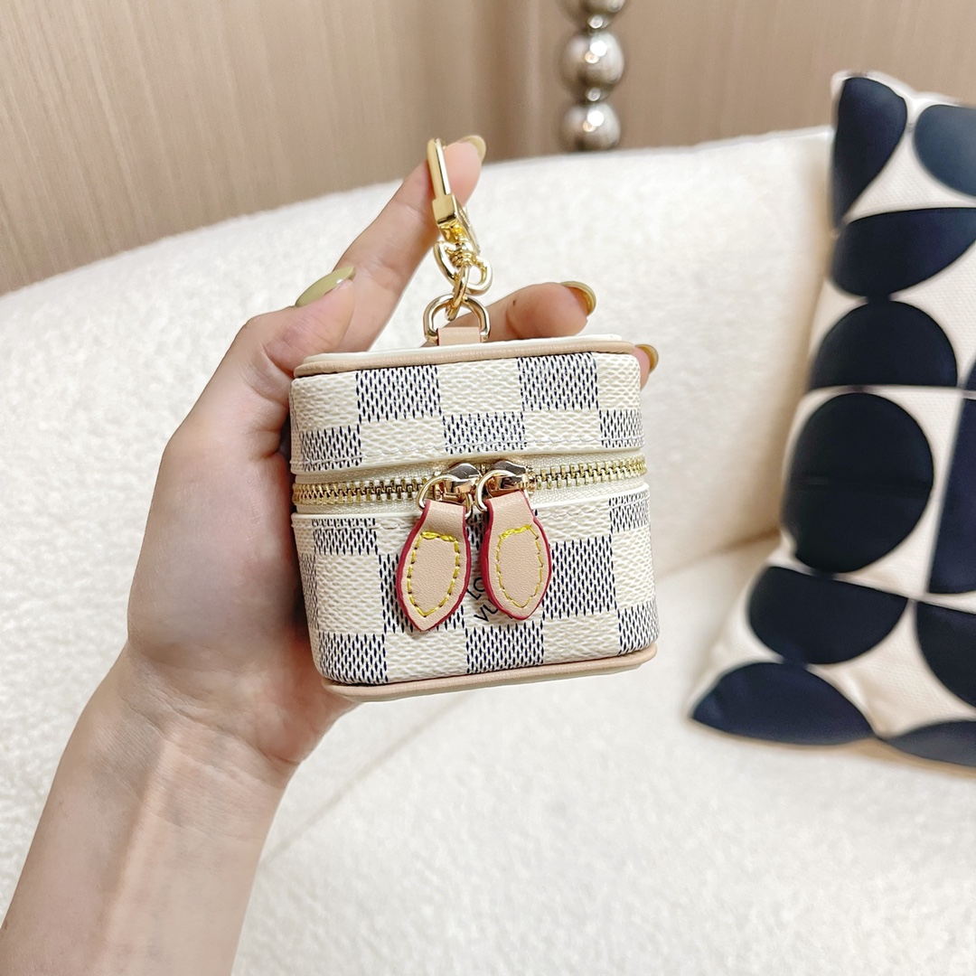Louis Vuitton Micro Bag Leather Keychain Pendant Accessories