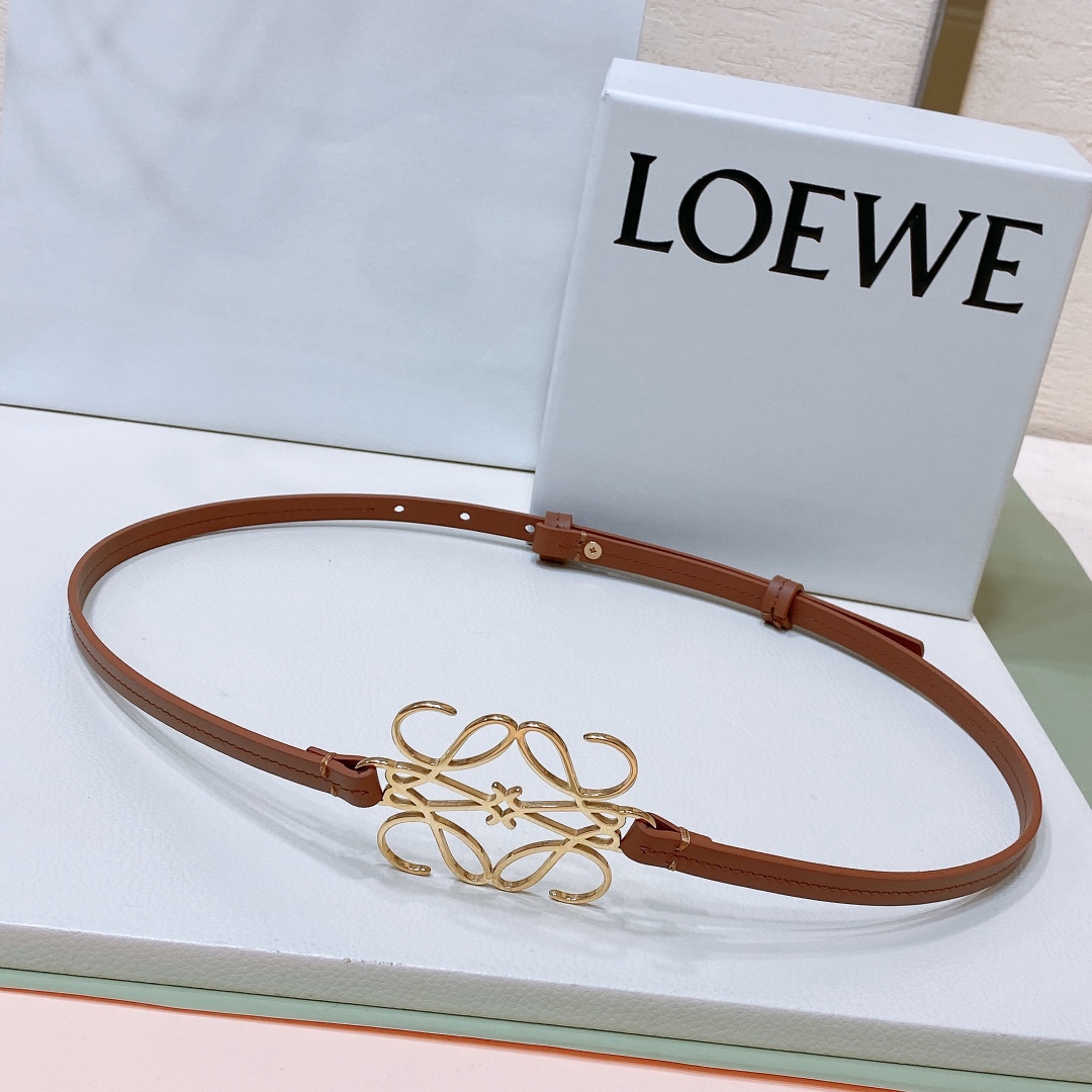 Loewe Leather Belts 1:1 Mirror Version