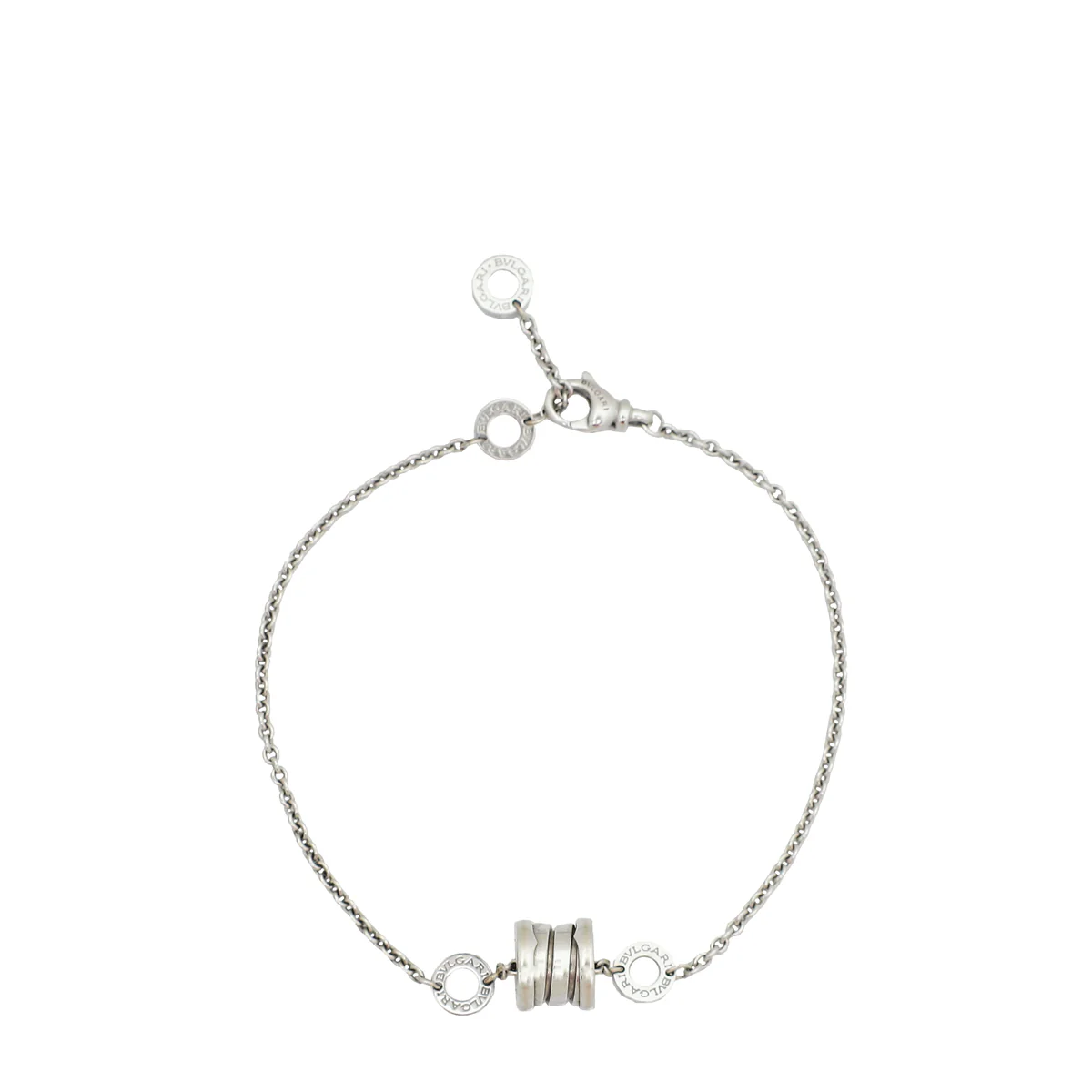 Bvlgari 18K White Gold B. Zero 1 Soft Bracelet