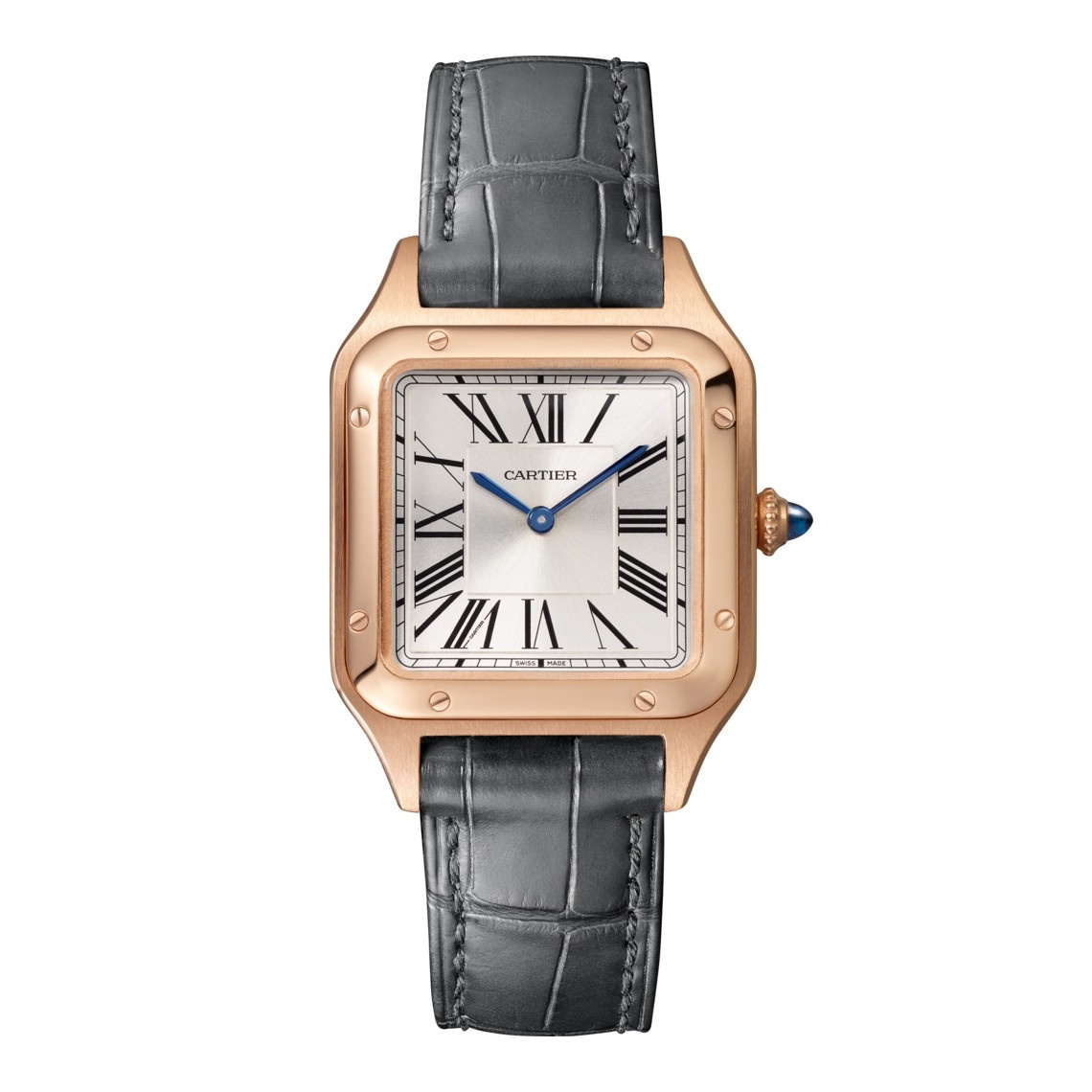 Cartier Santos 18K Rose Gold Lady��s Watch, WGSA0022