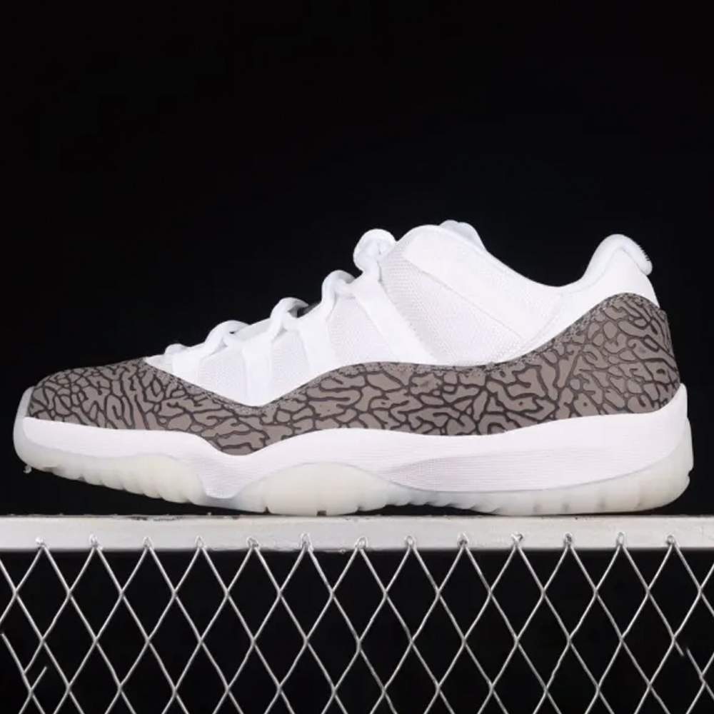 Air Jordan AJ11 Low White Cement AJ11 AV2187-140 XM033