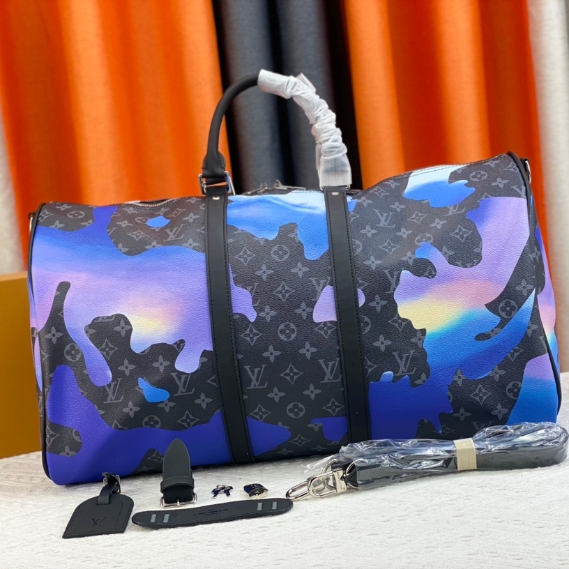 Louis Vuitton Keepall Bandouli猫re 55 travel bag M46355 M41416