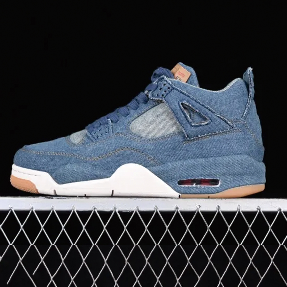 Levi��s x Air Jordan 4 Denim AJ4 AO2571-401 XM003