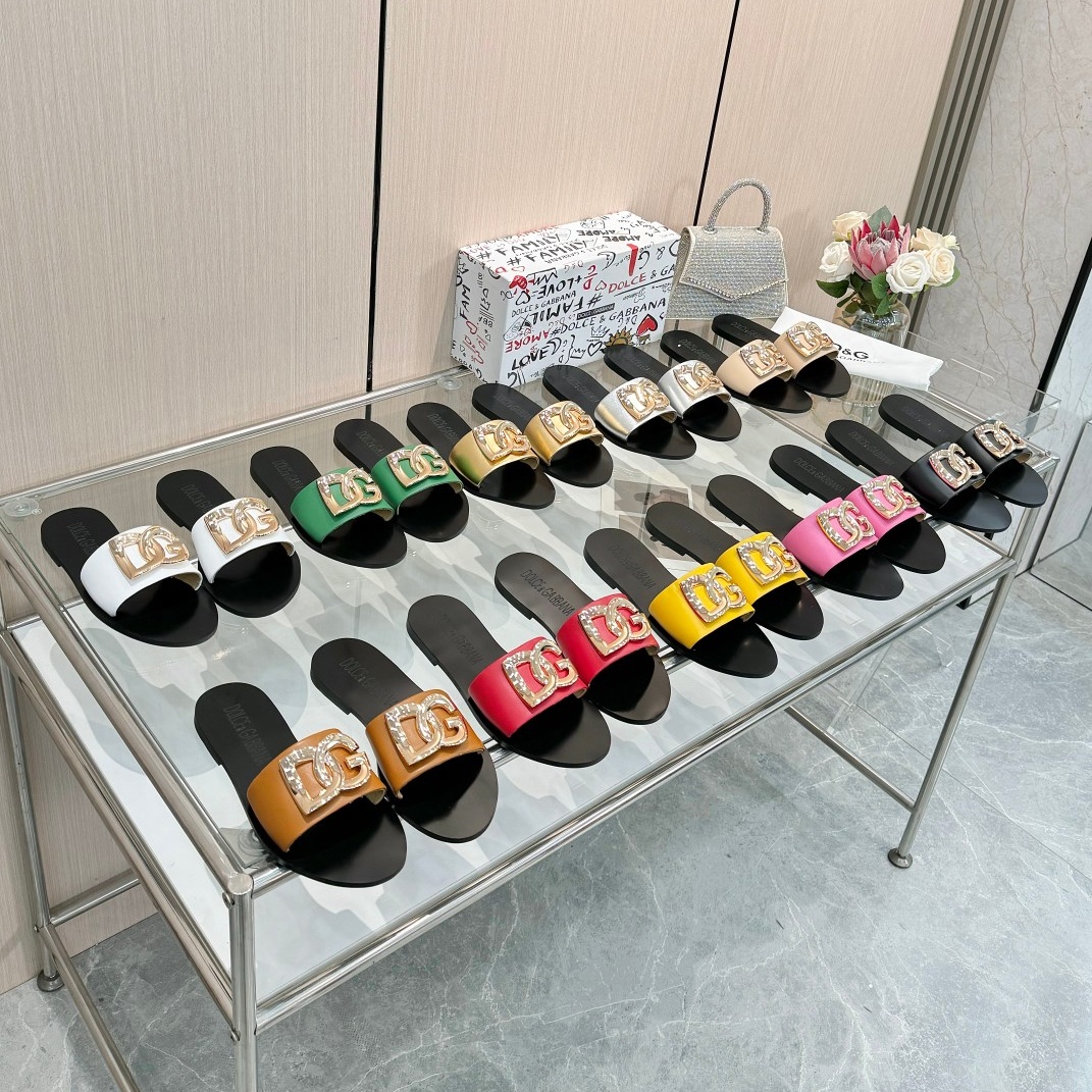 D&G Shoes Ten color women's slippers