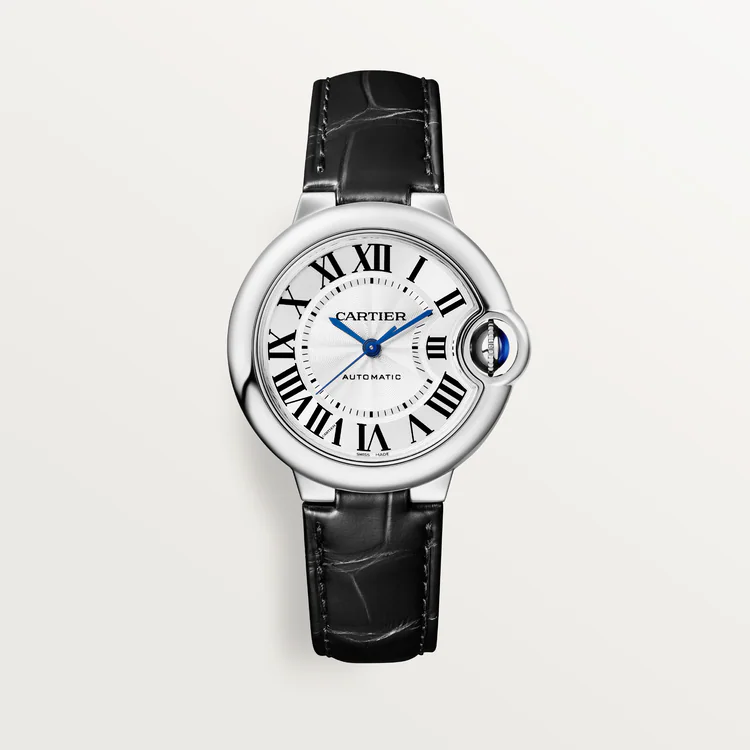CARTIER BALLON BLEU Alligator Strap 33mm