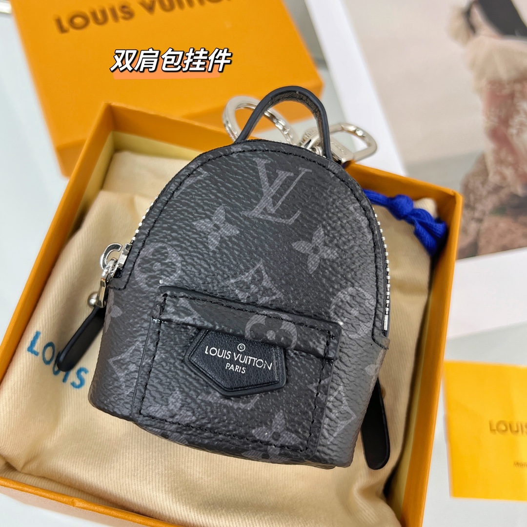 Louis Vuitton Micro Bag Leather Keychain Pendant Accessories