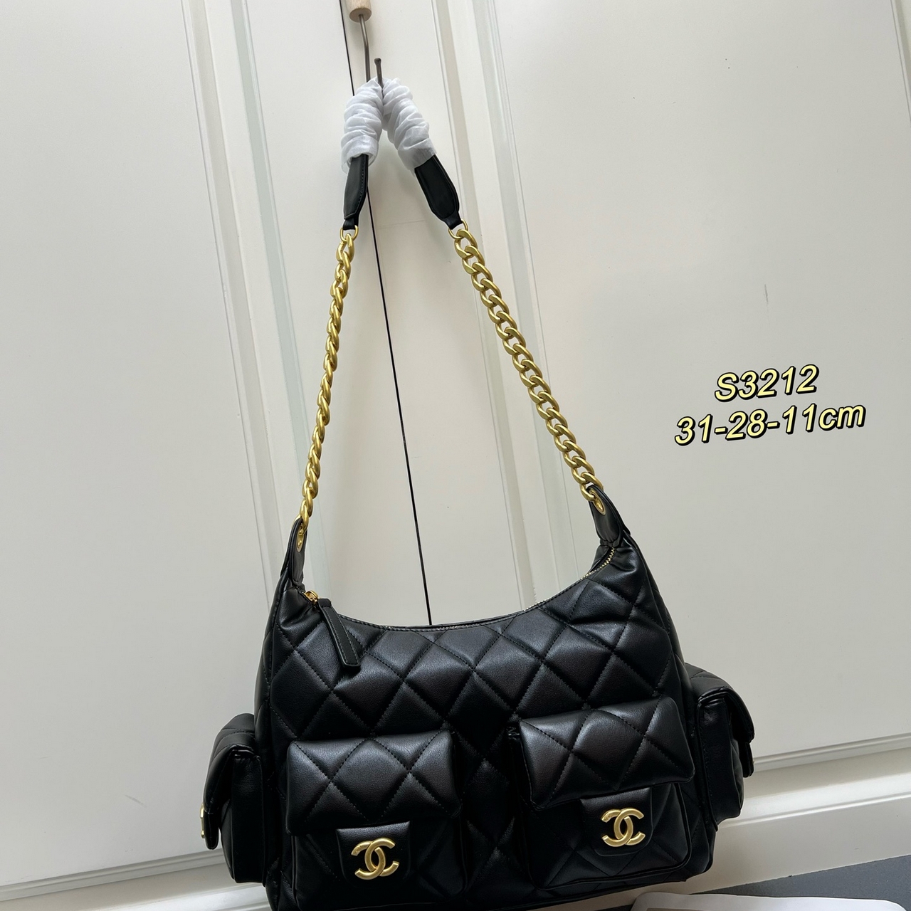 Chanel 25c hobo Hippie bag AS3212