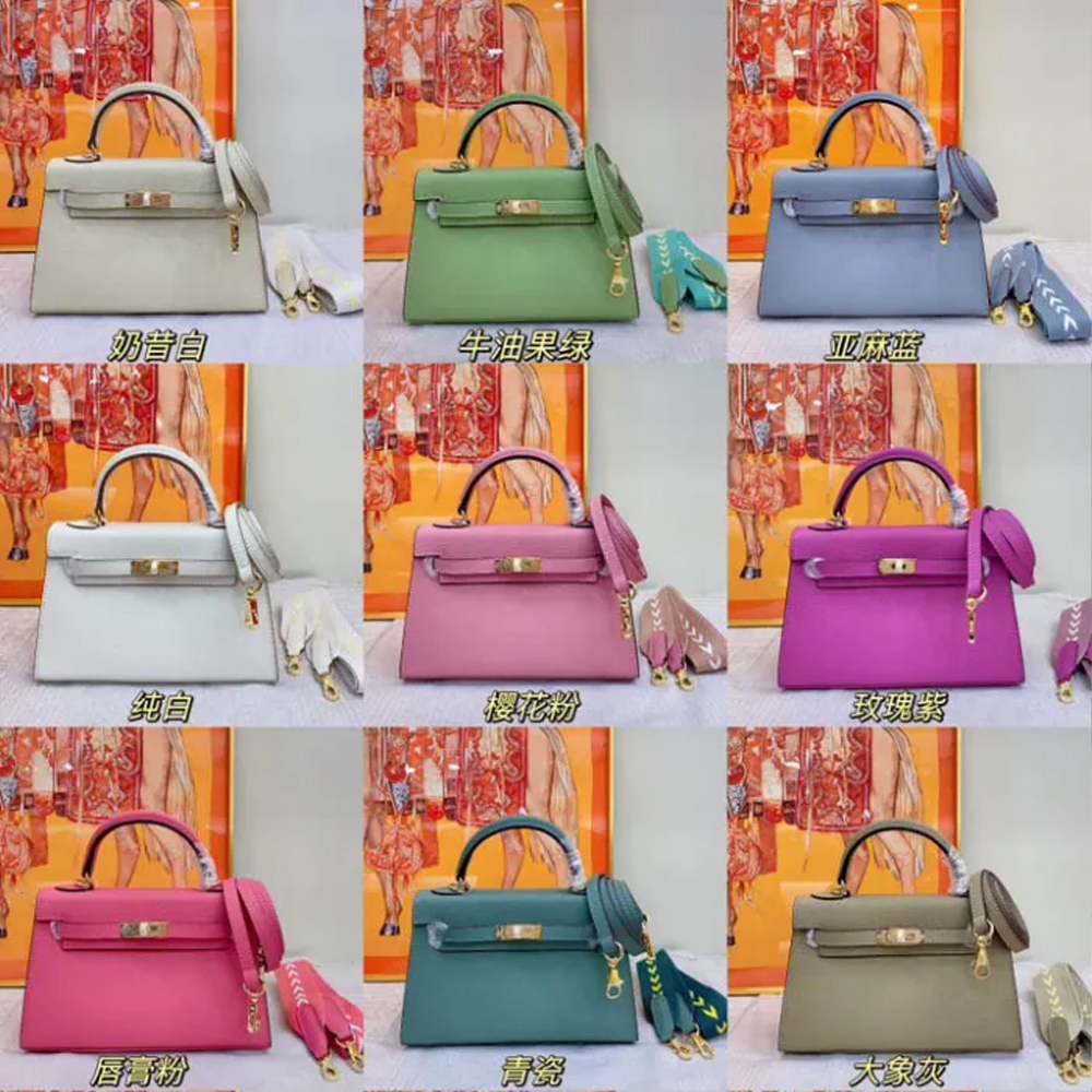 Hermes Kelly 2 Bag Gold Hardware LM071081 19-22cm