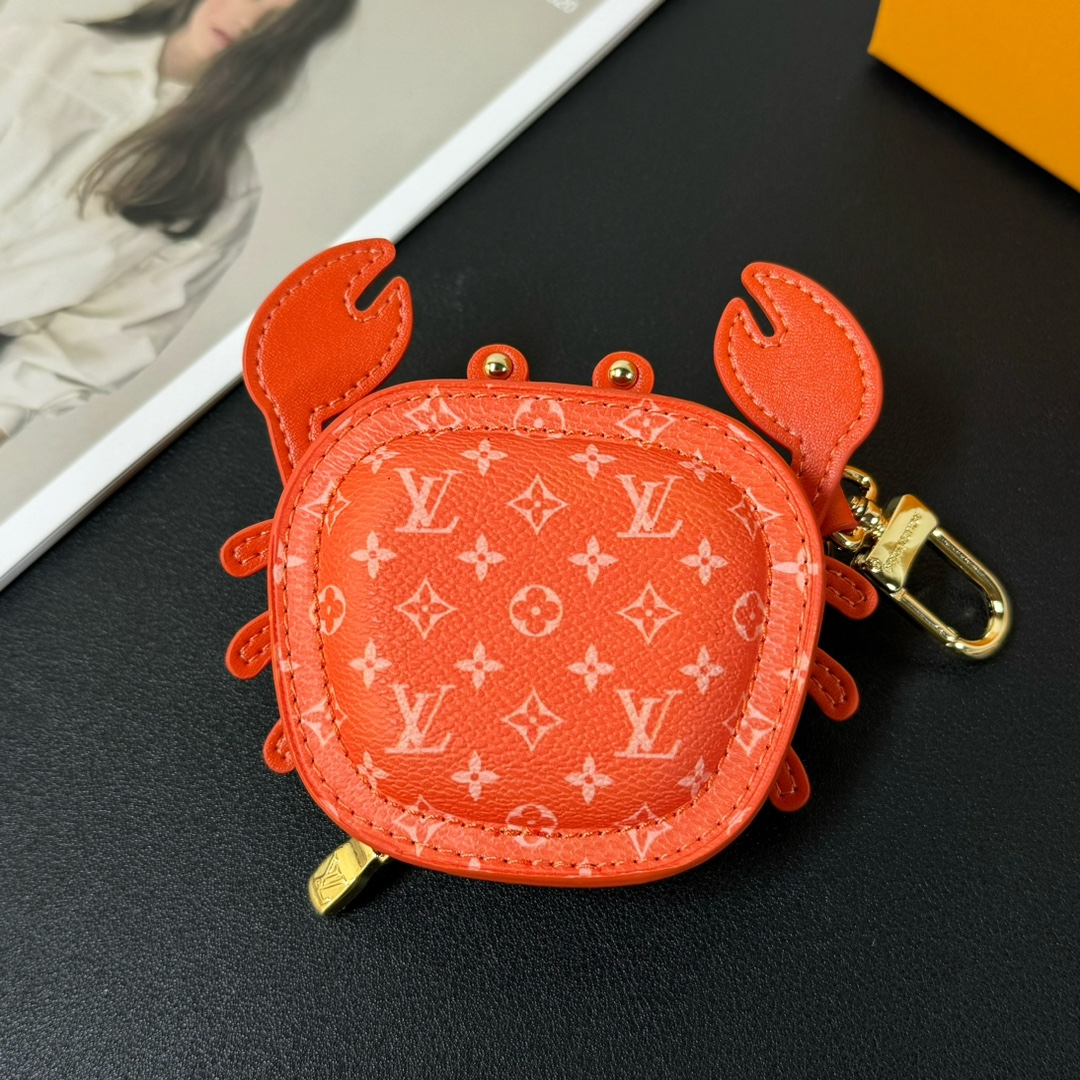 Louis Vuitton Micro Bag Leather Keychain Pendant Accessories