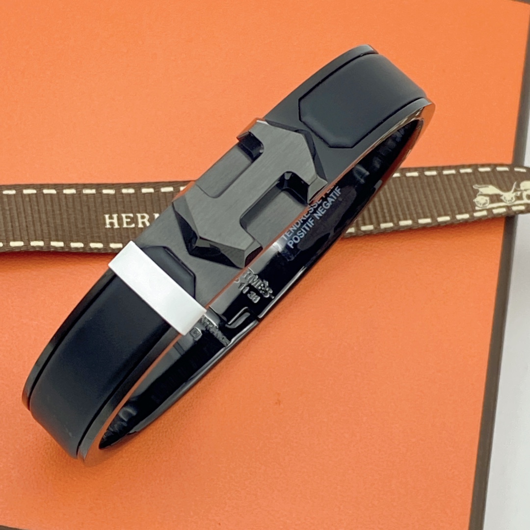Hermes Black Bracelet