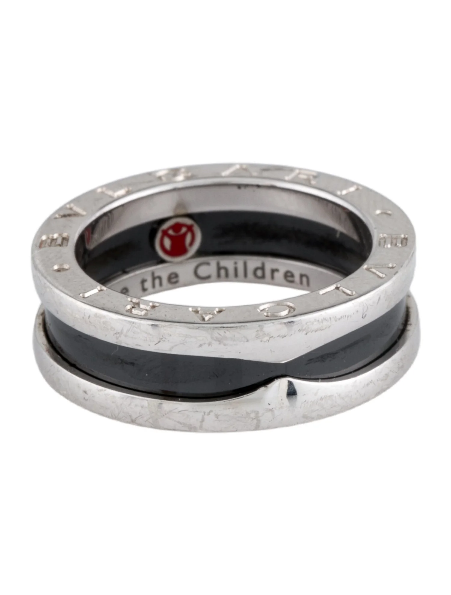Bvlgari Ceramic Save The Children Ring