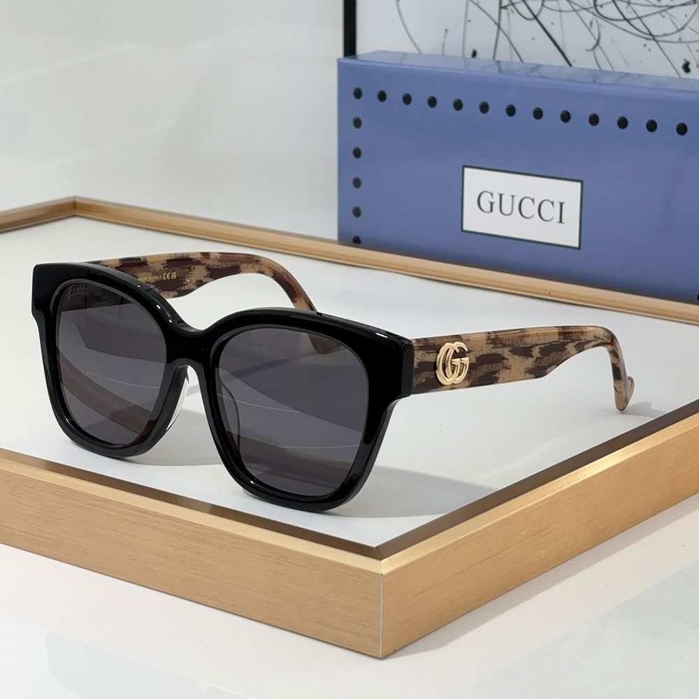 Gucci Mirror leg Double G Mark sunglasses Top quality 锛�Replica锛�