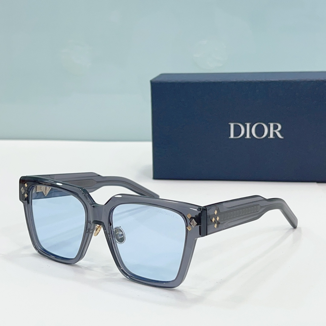Dior CD Diamond Design Fashion Casual Sunglasses Top quality (Replica锛�