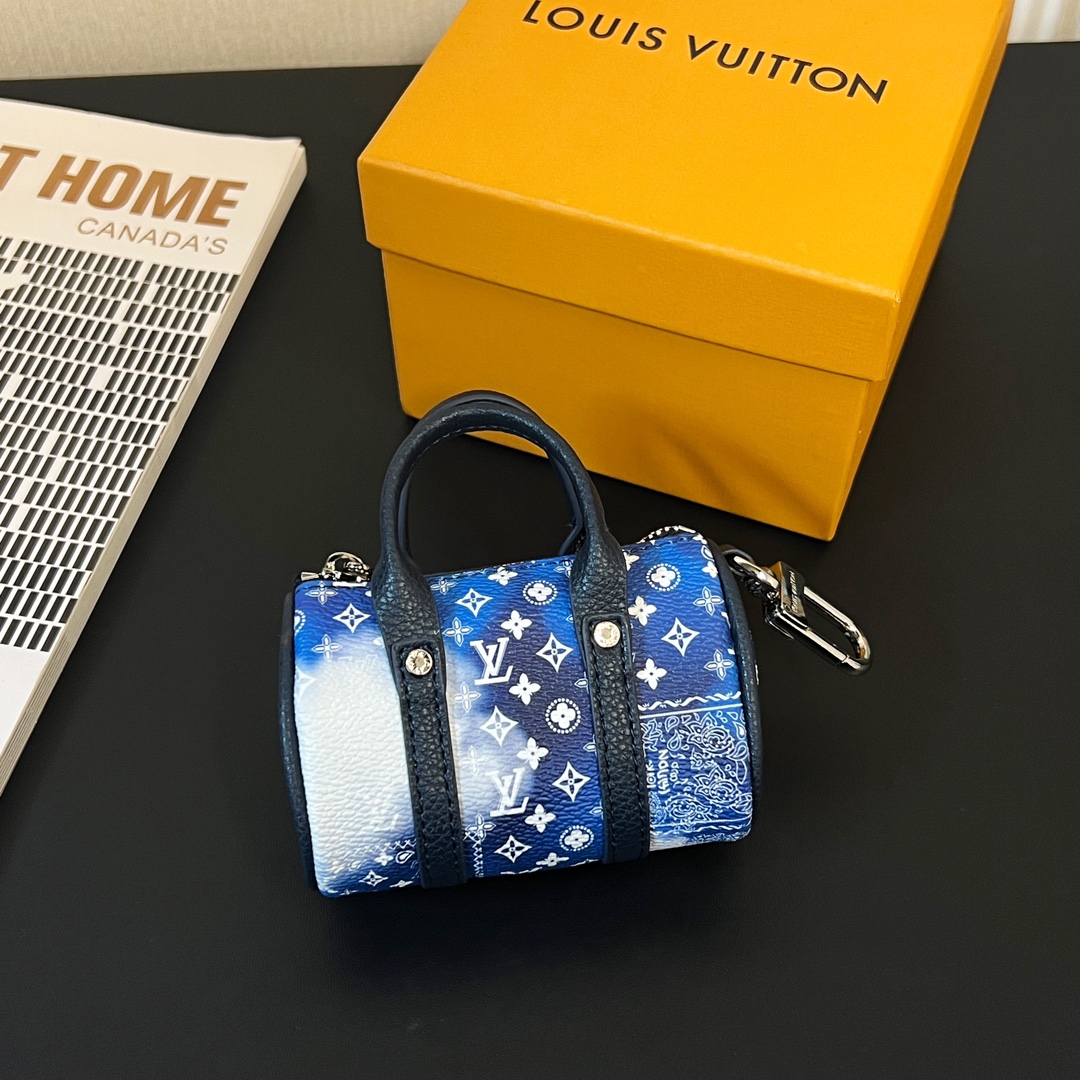 Louis Vuitton Micro Bag Leather Keychain Pendant Accessories