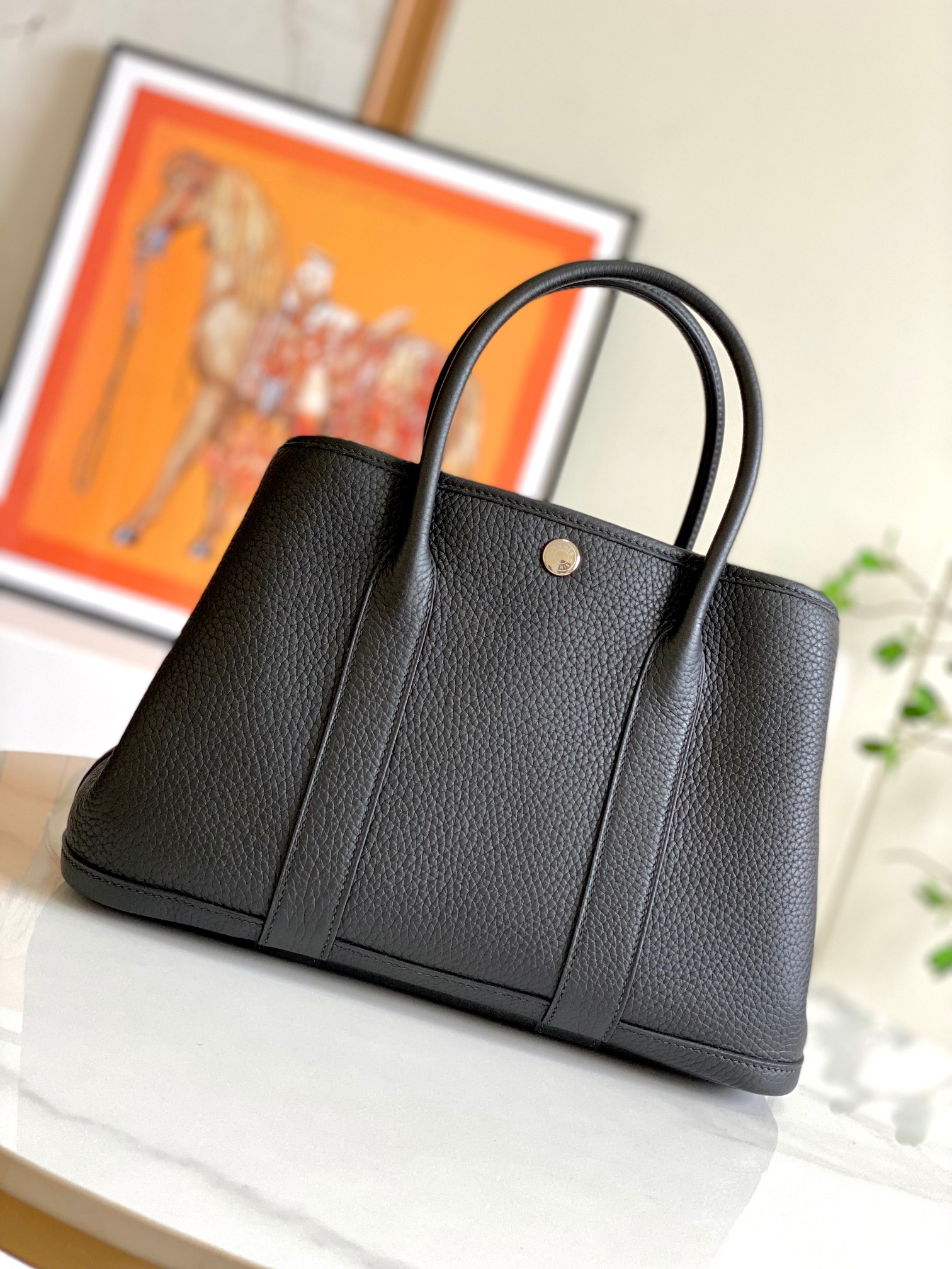 Hermes 10A Handbag Shoulder Bag Top Mirror Quality Version Garden30