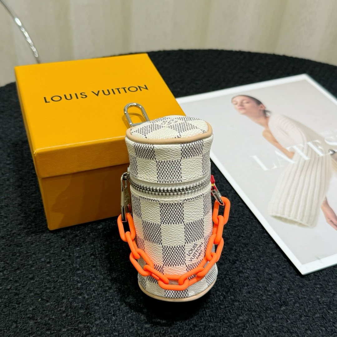 Louis Vuitton Micro Bag Leather Keychain Pendant Accessories