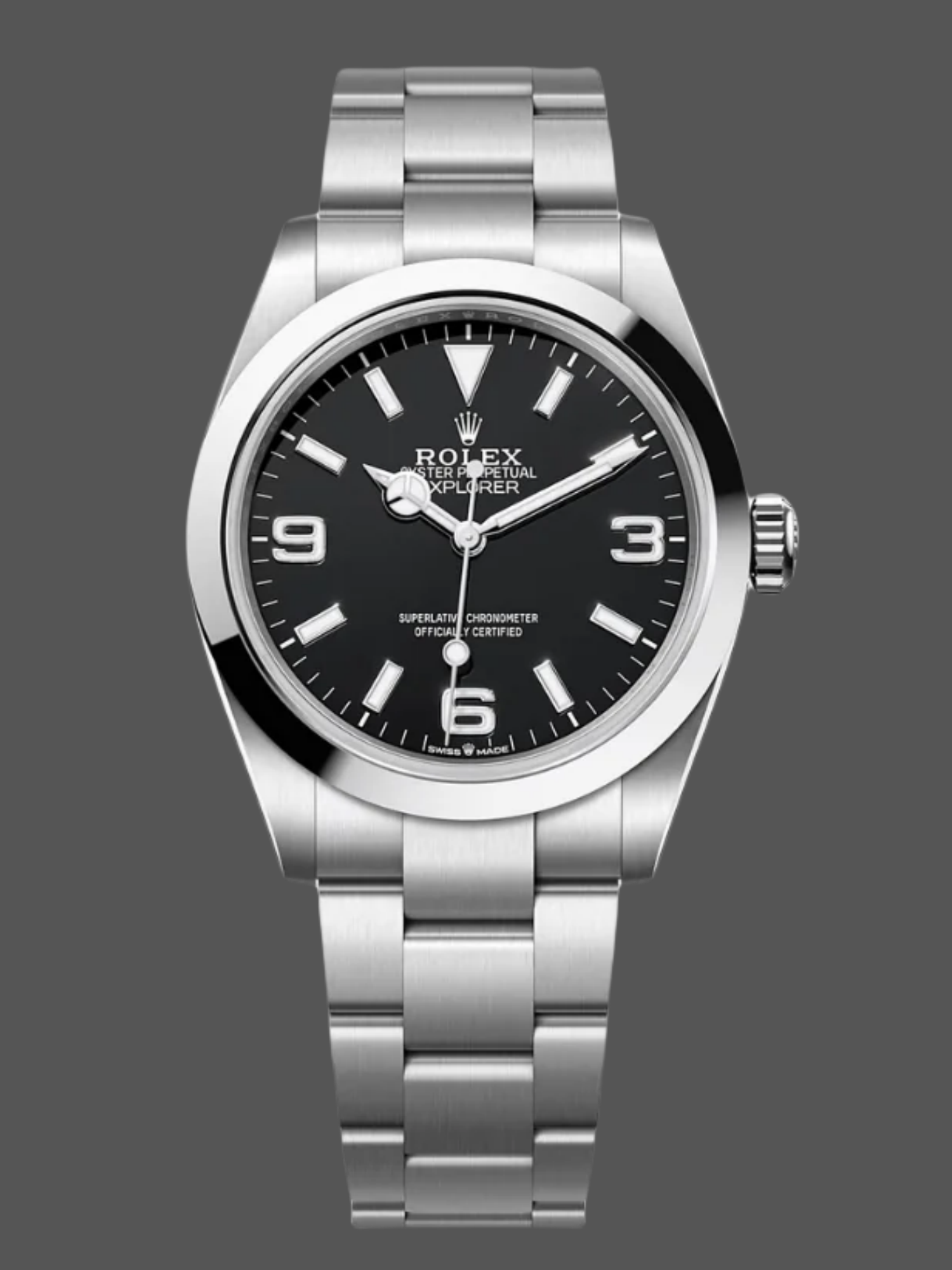 Rolex Explorer 224270 Stainless Steel Black Dial 40MM