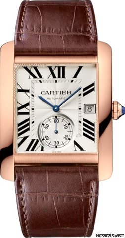 Cartier Tank MC 18K Pink Gold Men��s Watch, W5330001