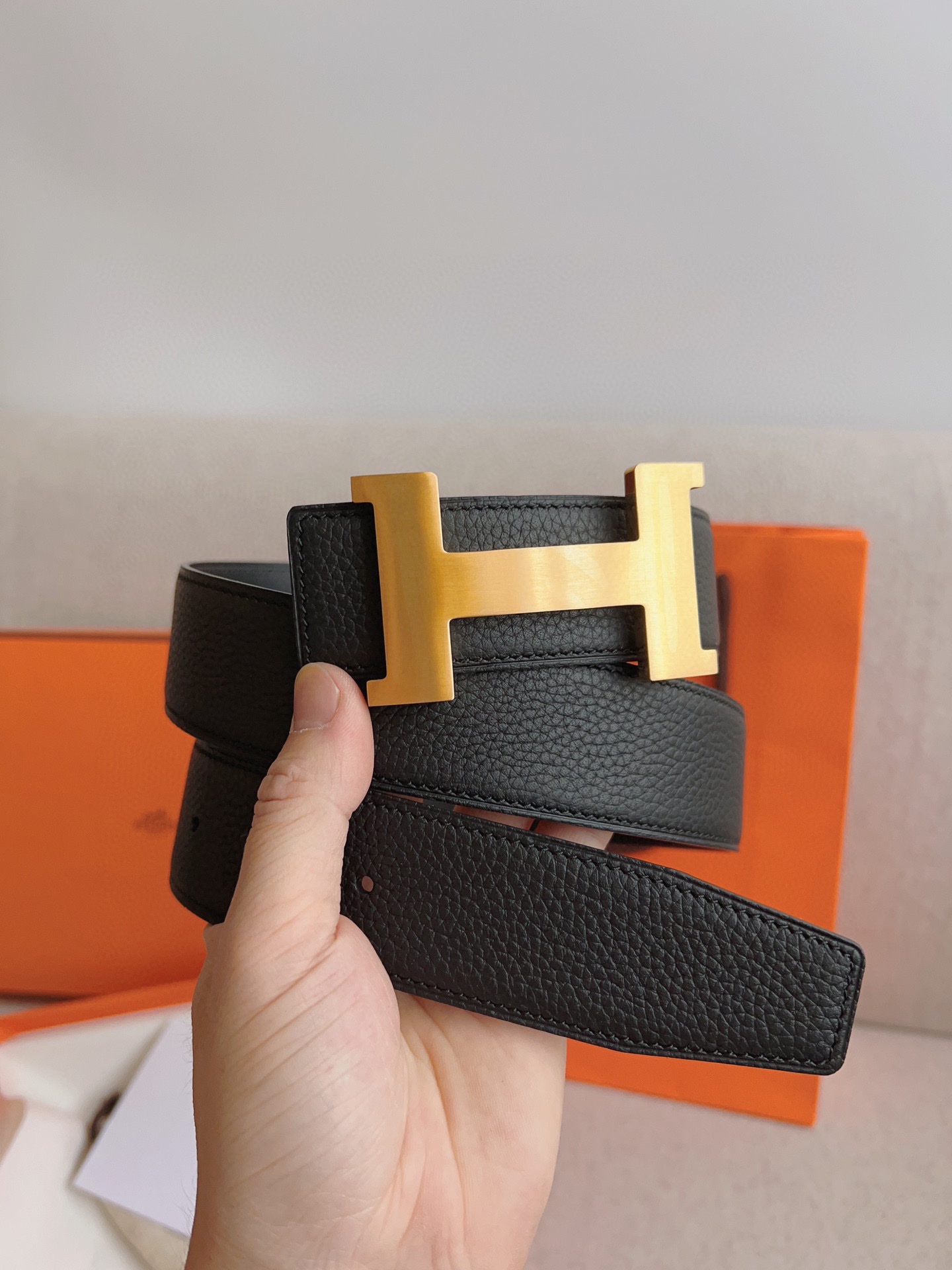 Hermes Leather Belts 1:1 Mirror Version