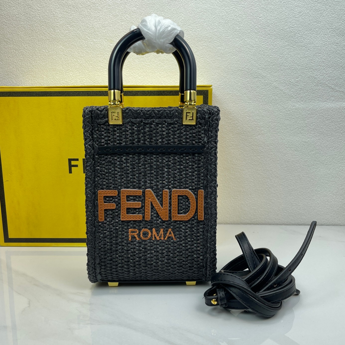 Fendi Bag Fendi Sunshine Top Handle Bag 80036