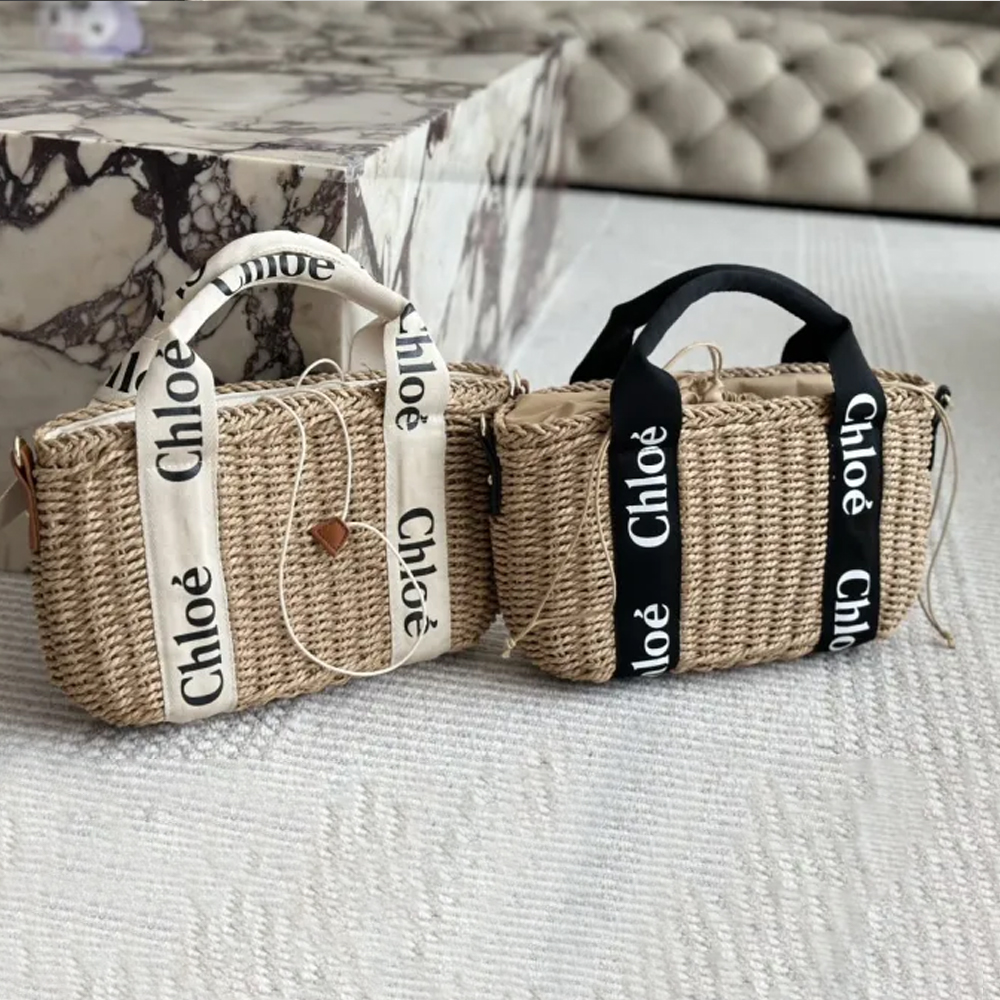Chloe Woody Tote Bag 001 DB041 34cm