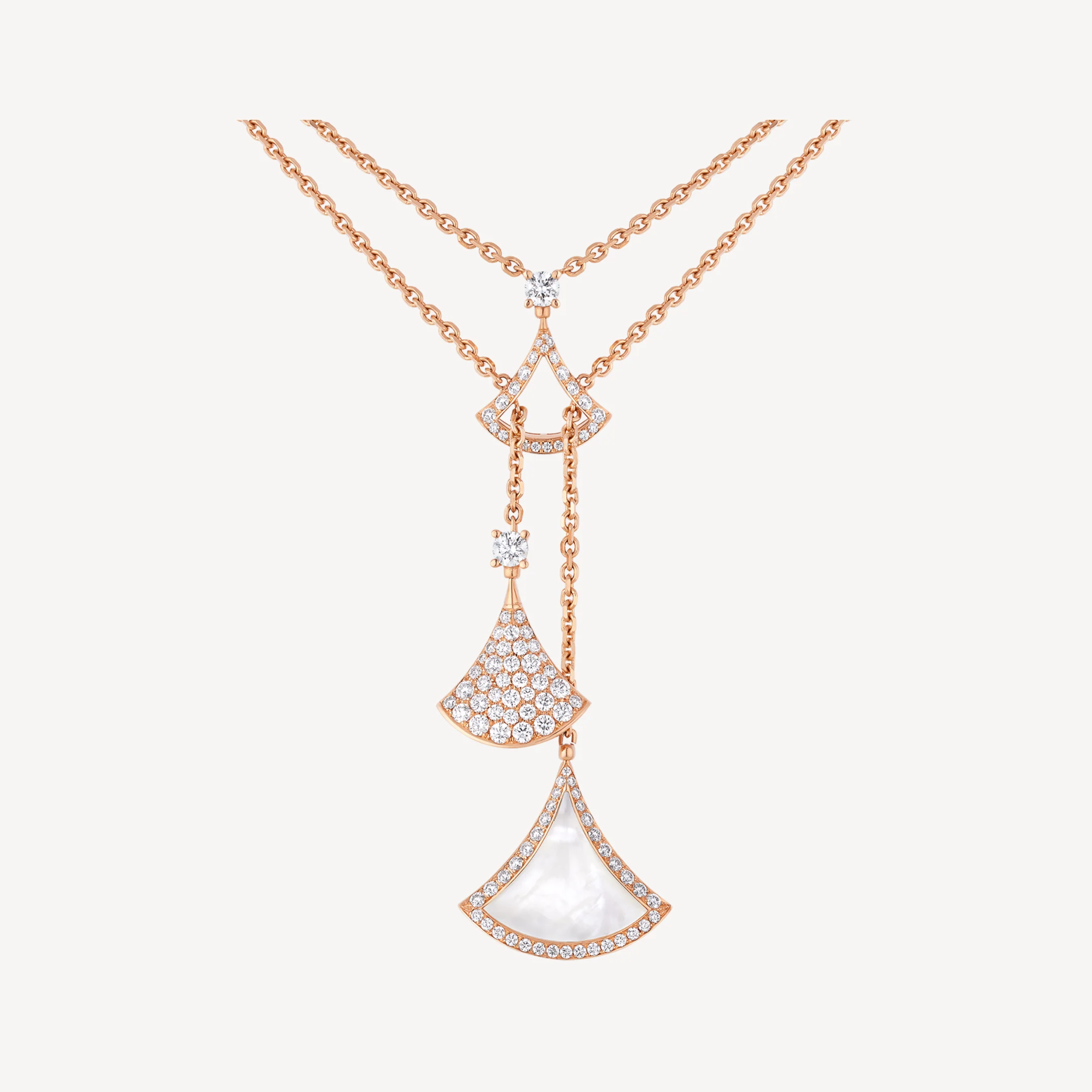 BVLGARI DIVAS' DREAM NECKLACE, Must-have, Rose Gold