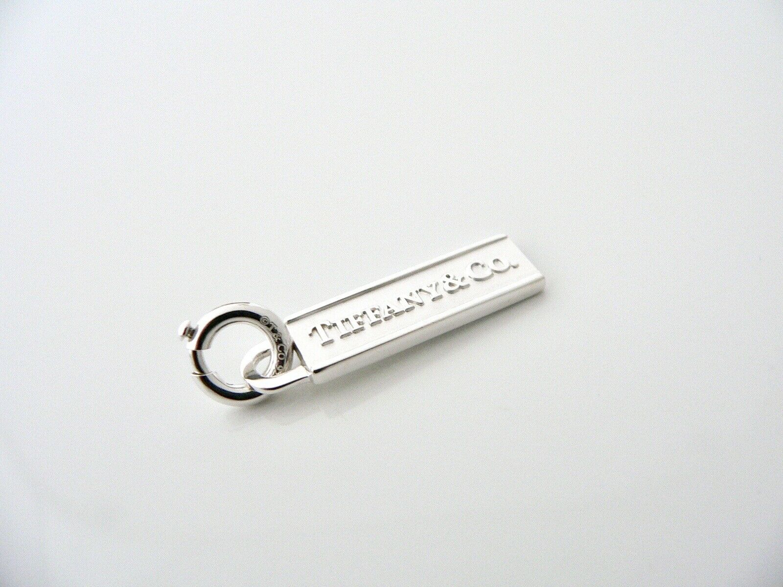 Tiffany & Co Silver Street Sign Charm Pendant Clasp 4 Necklace Bracelet Gift Art