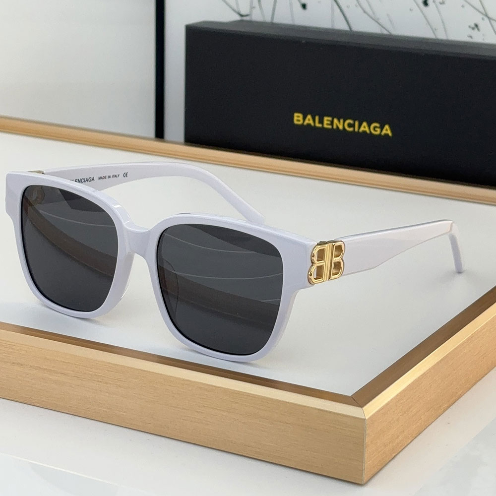 Balenciaga Retro trend Plate Frame sunglasses Top quality （Replica）