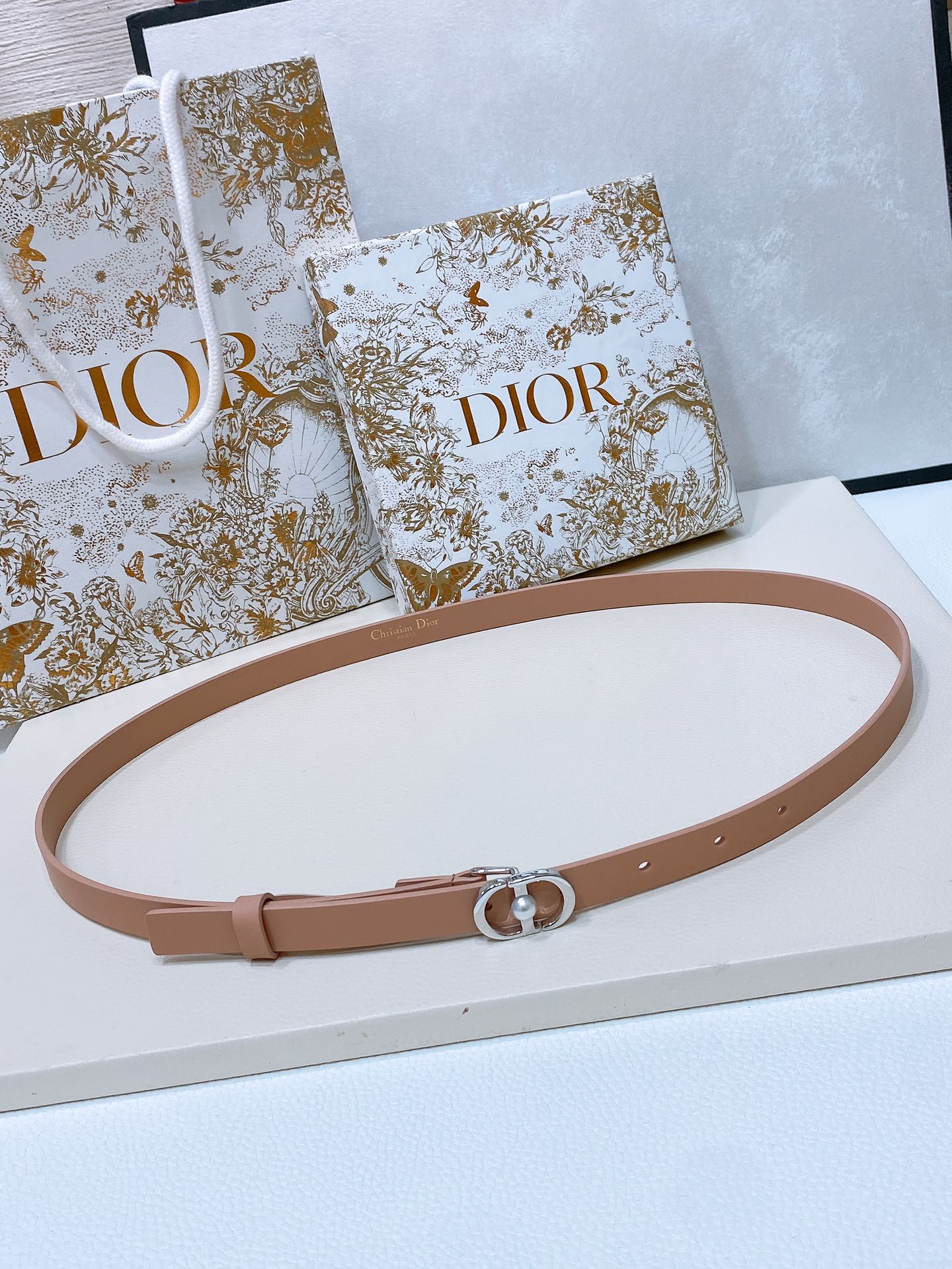 Dior Leather Belts 1:1 Mirror Version