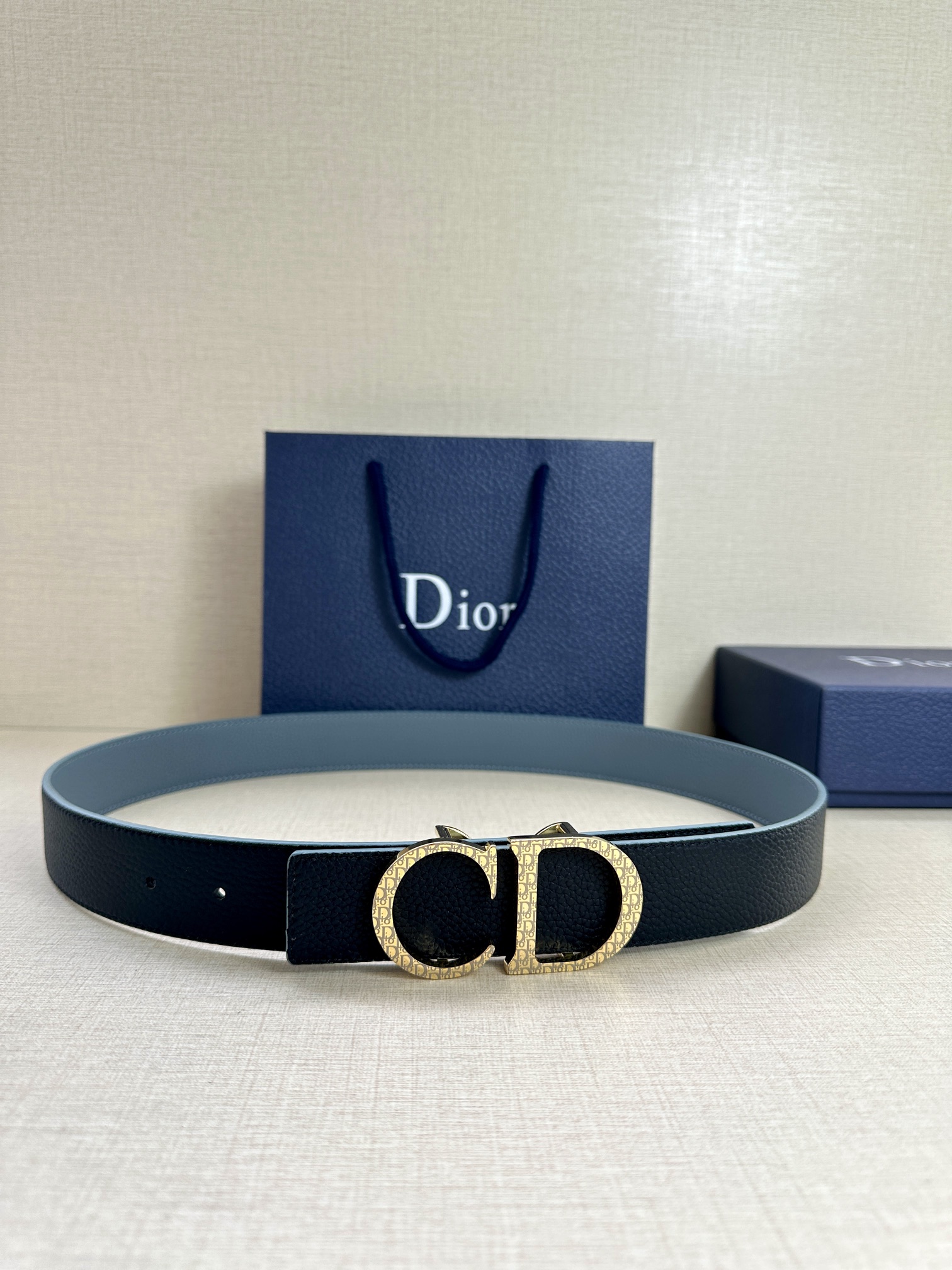 Dior Leather Belts 1:1 Mirror Version