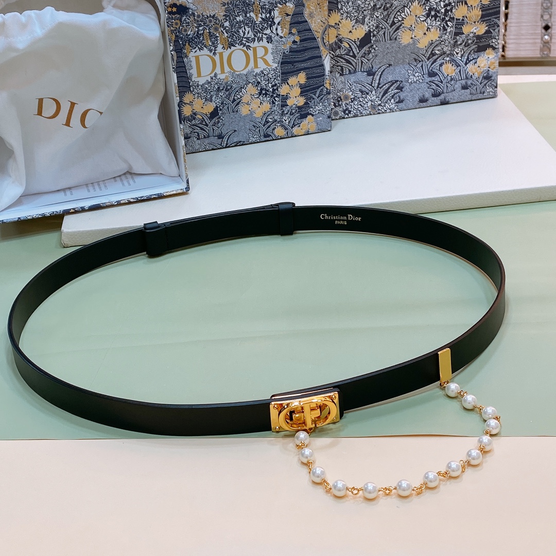 Dior Leather Belts 1:1 Mirror Version