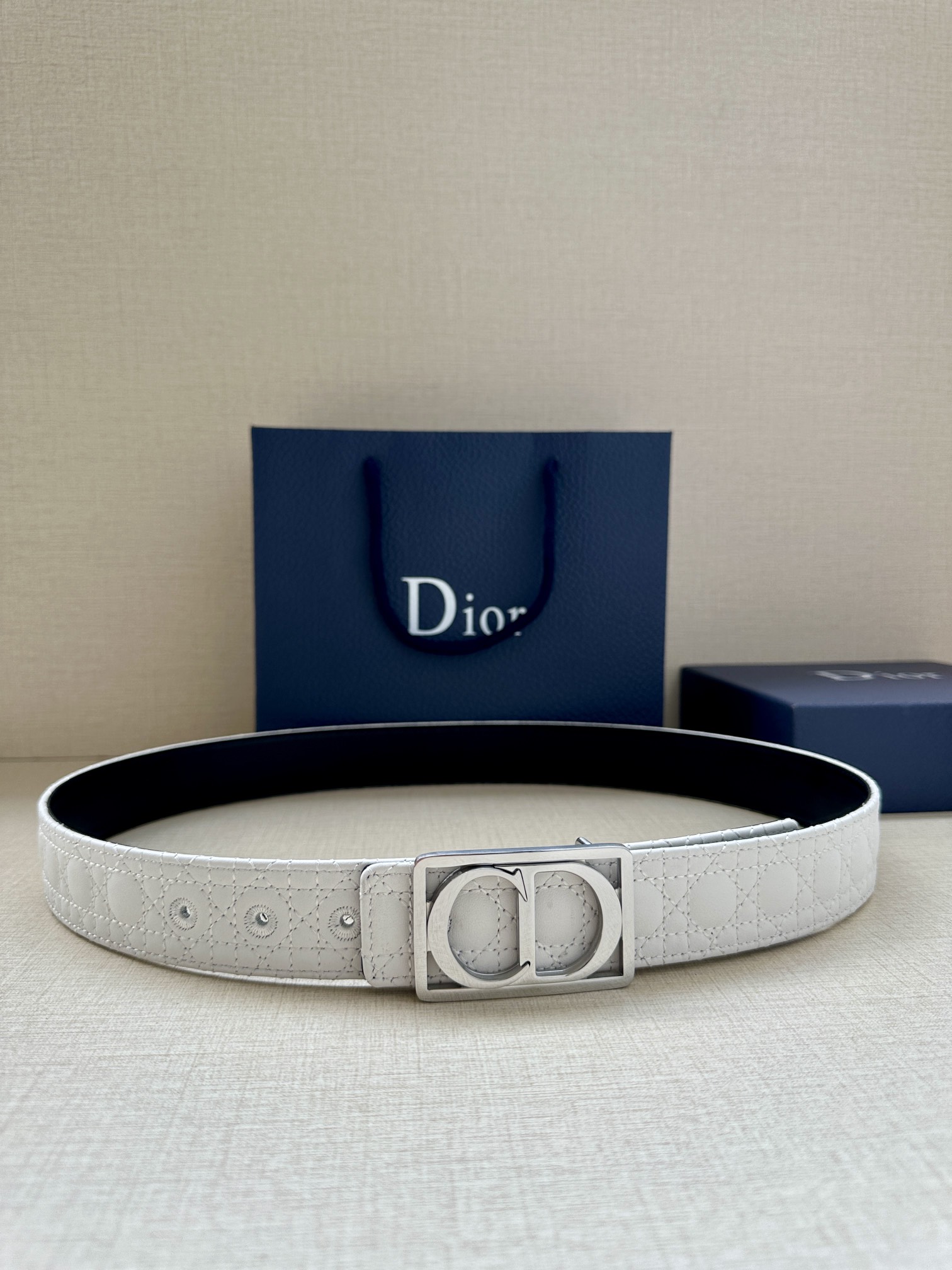 Dior Leather Belts 1:1 Mirror Version