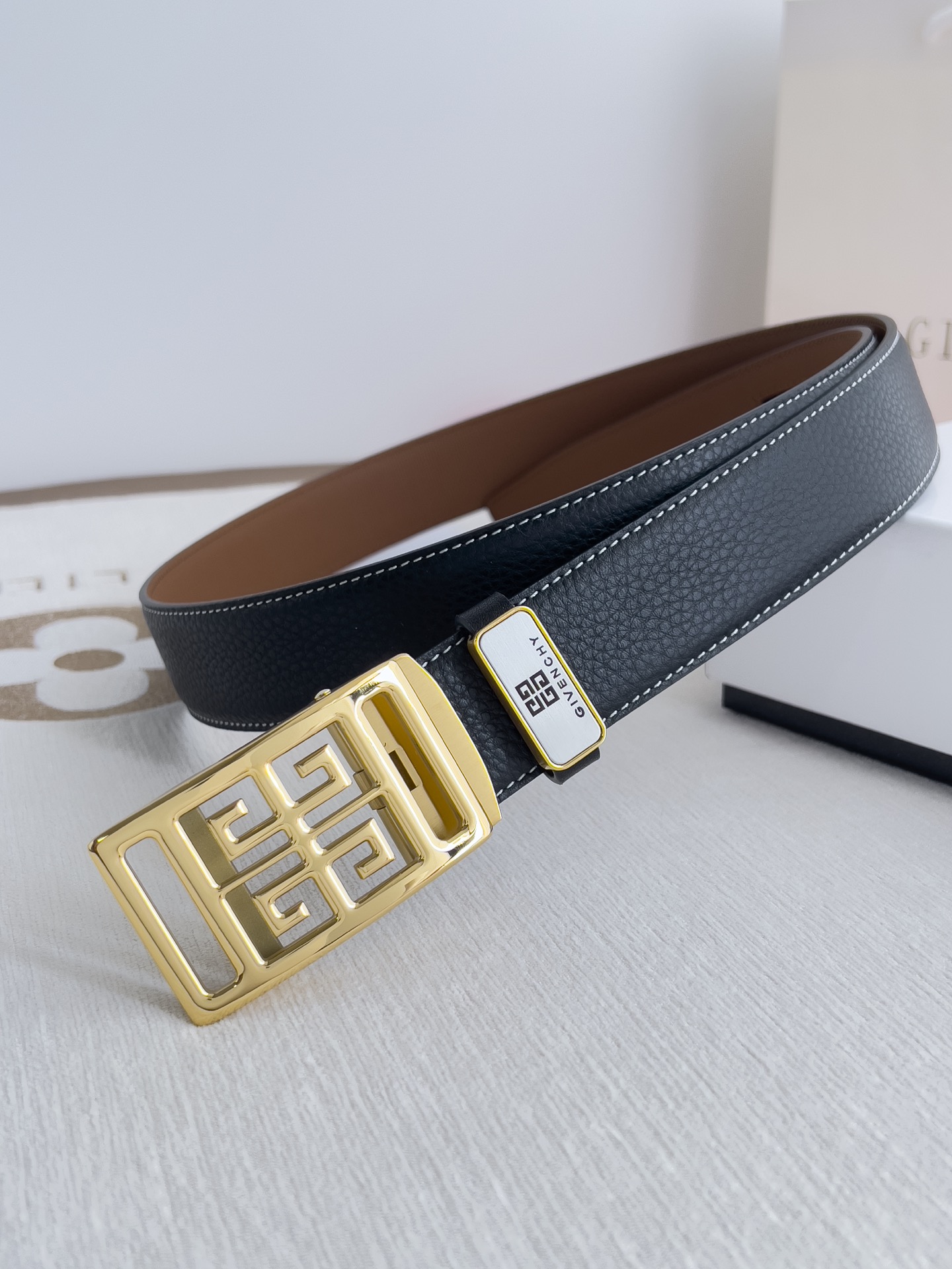 Givenchy Leather Belts 1:1 Mirror Version