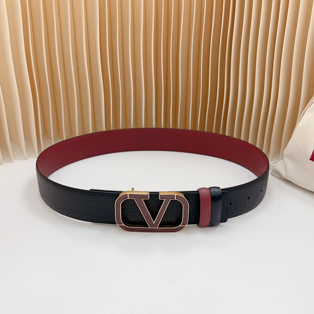 Valentino Leather Belts 1:1 Mirror Version