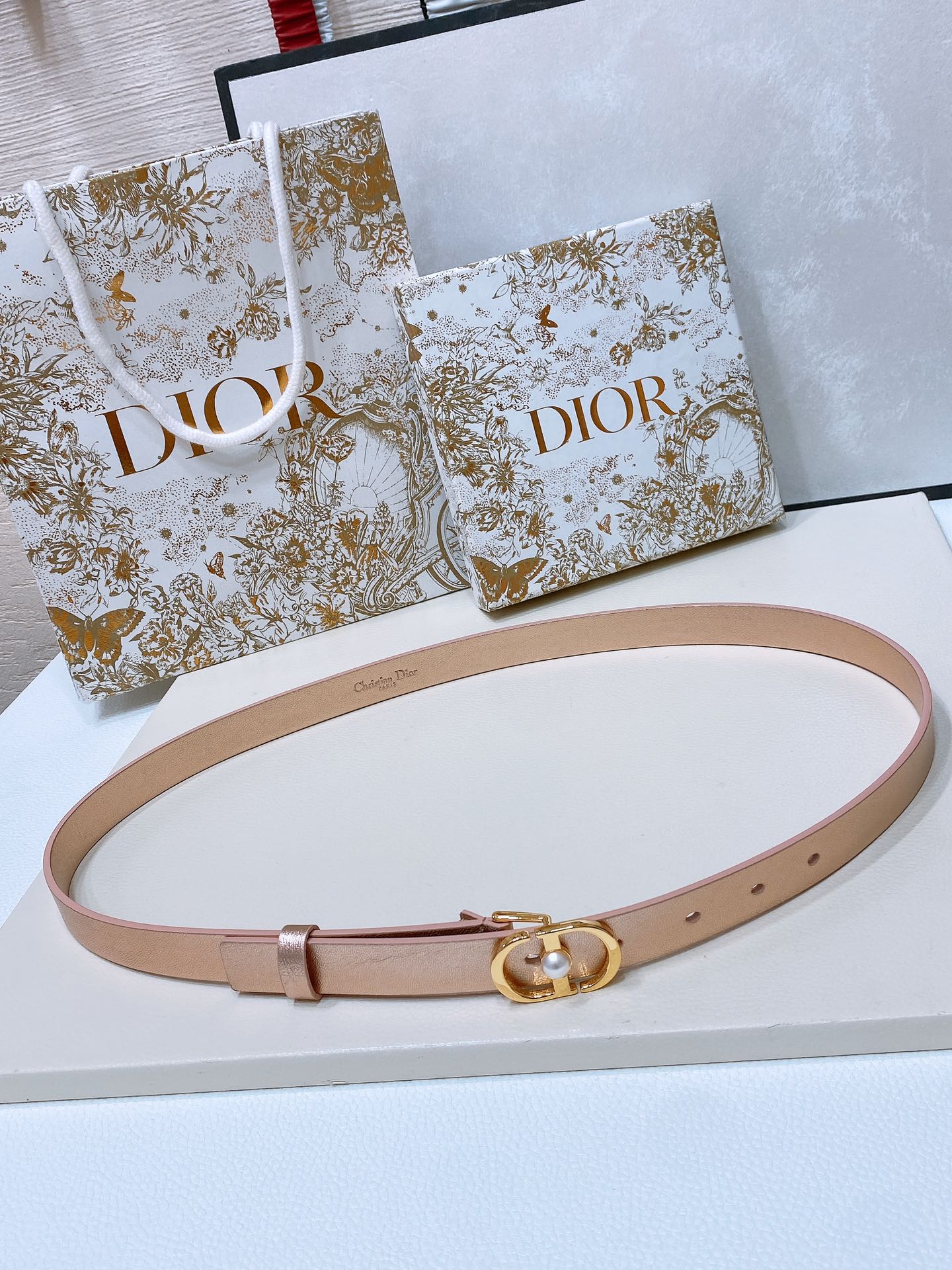 Dior Leather Belts 1:1 Mirror Version