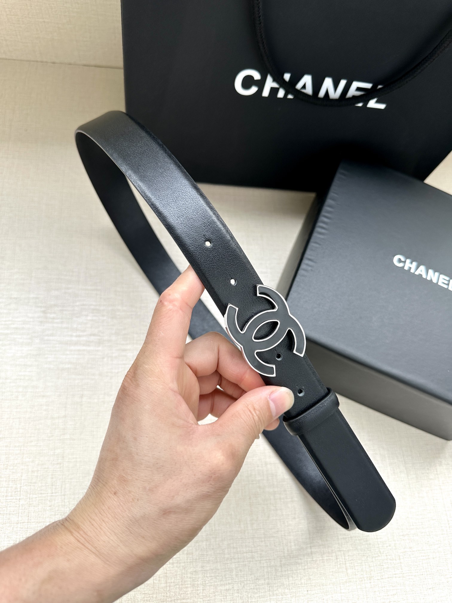 Chanel Leather Belts 1:1 Mirror Version