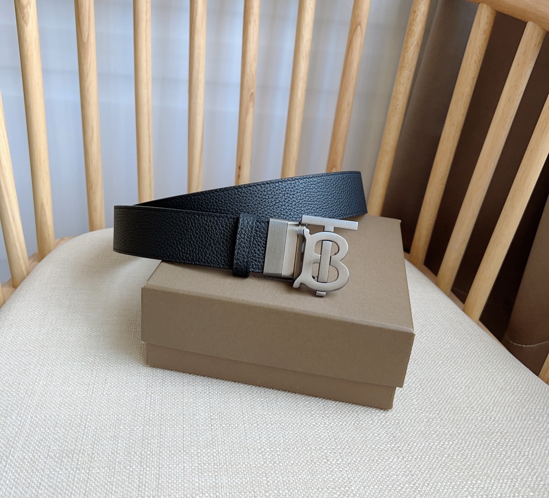 Burberry Leather Belts 1:1 Mirror Version