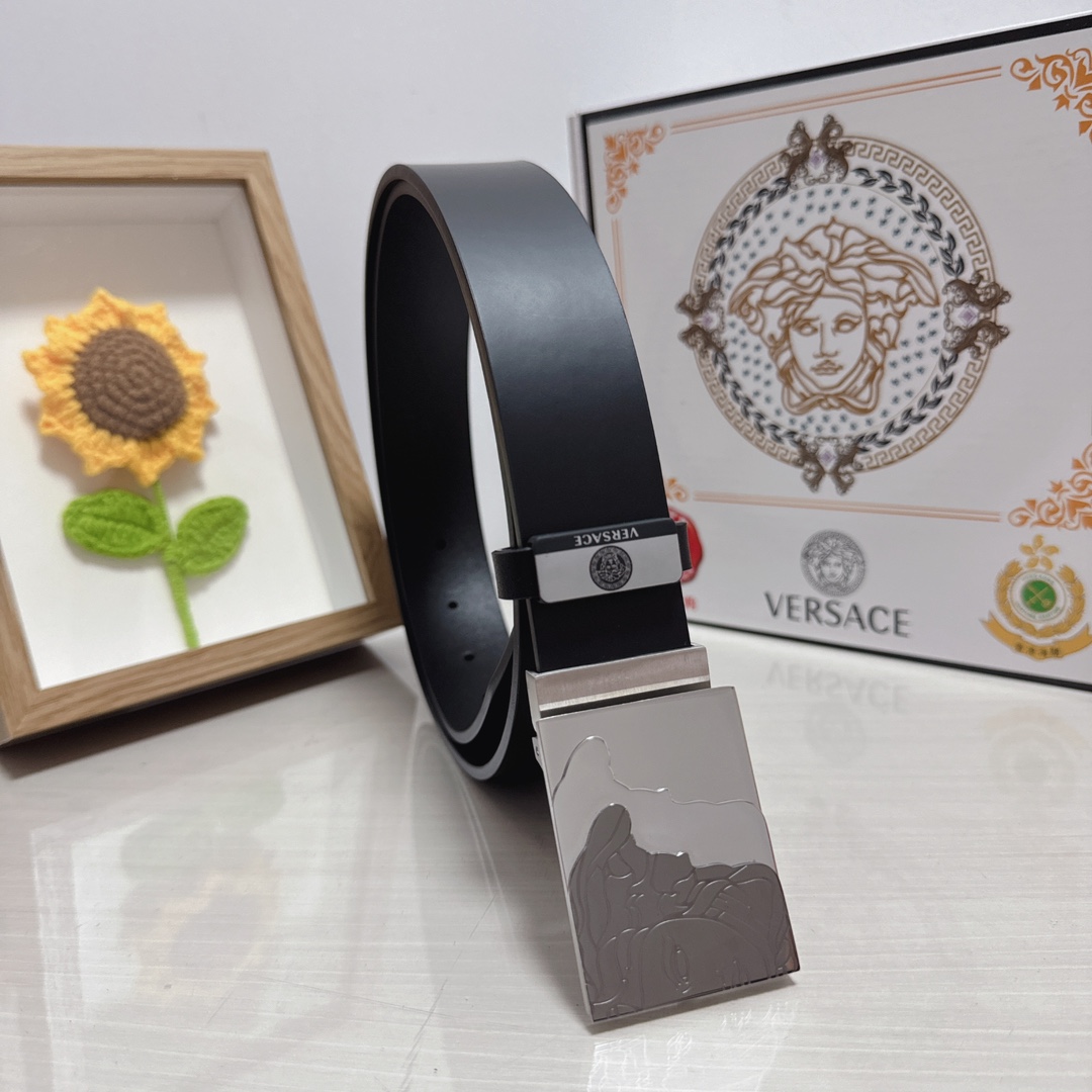 Versace Leather Belts 1:1 Mirror Version
