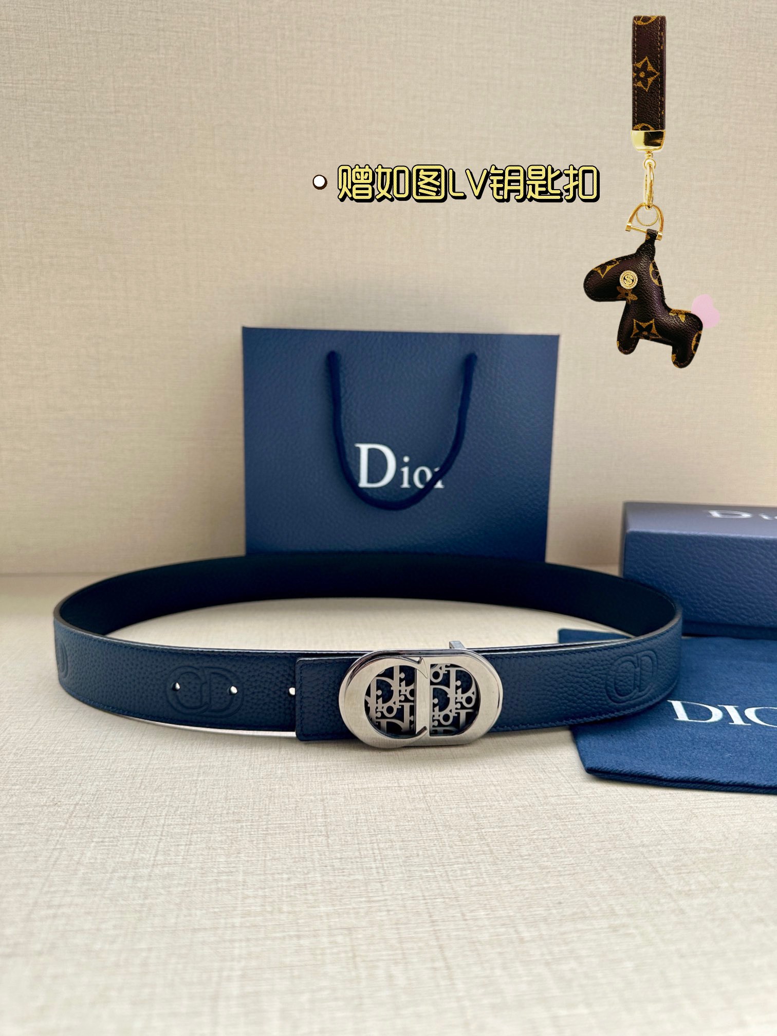 Dior Leather Belts 1:1 Mirror Version