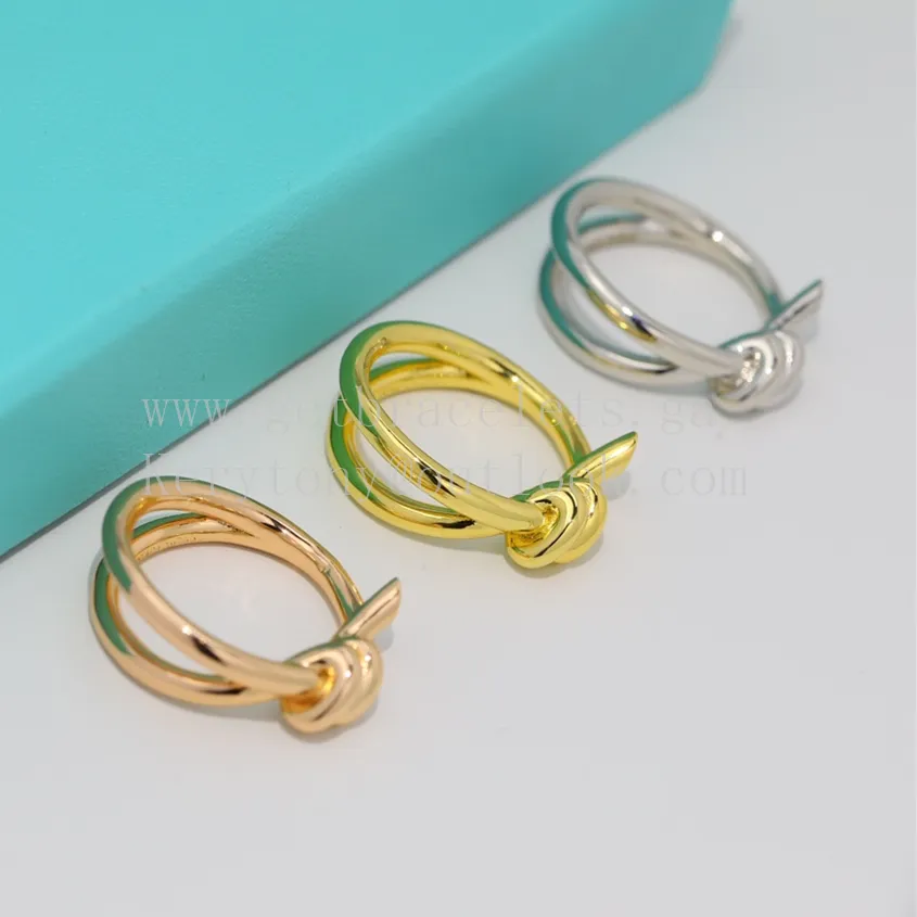 Tiffany Knot Ring Rose Gold/Yellow Gold/White Gold