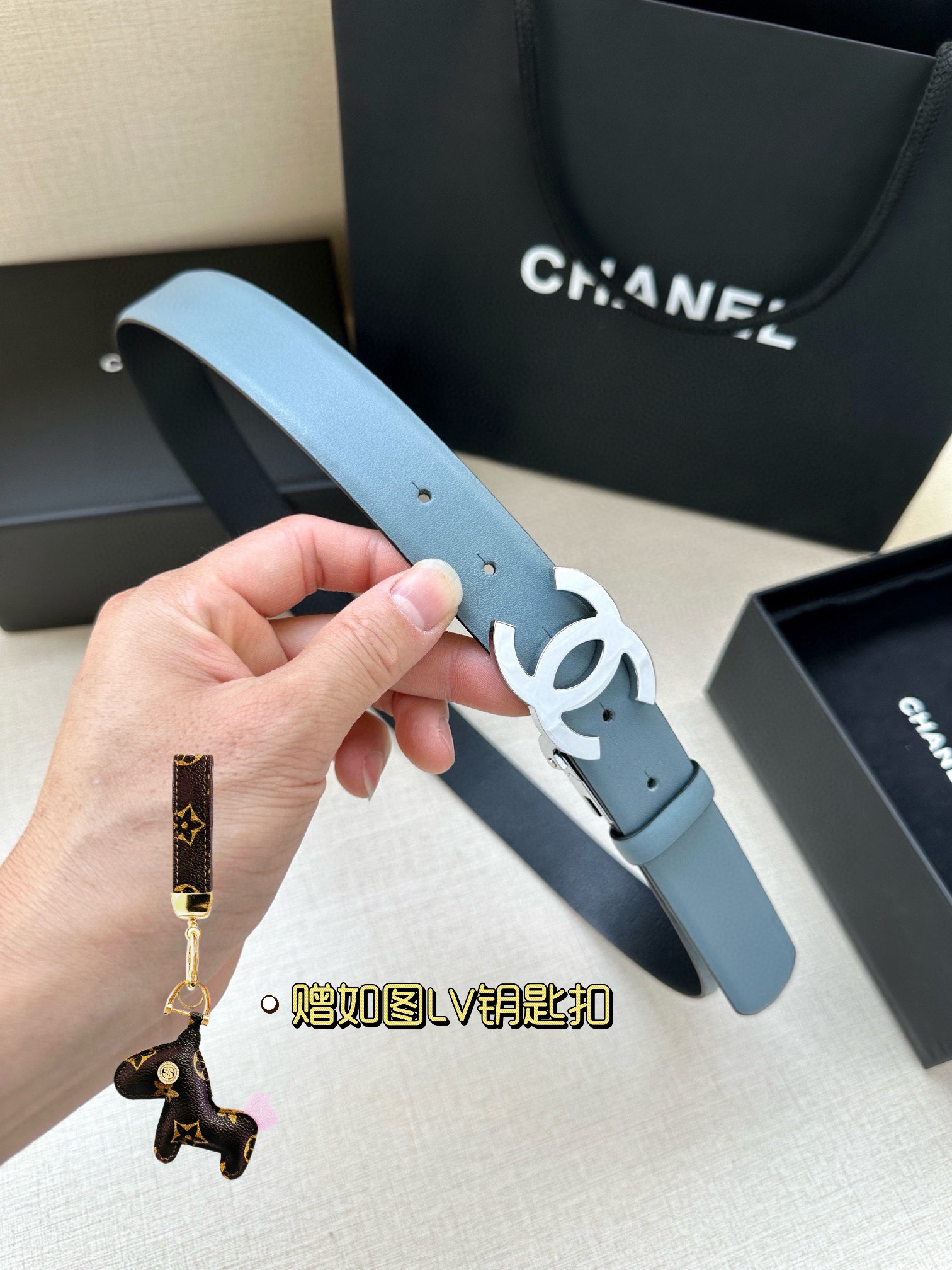 Chanel Leather Belts 1:1 Mirror Version