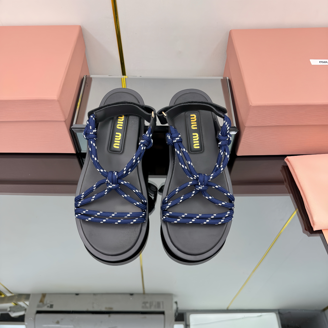 Miu Miu Shoes 25 Summer New Women's Sandals